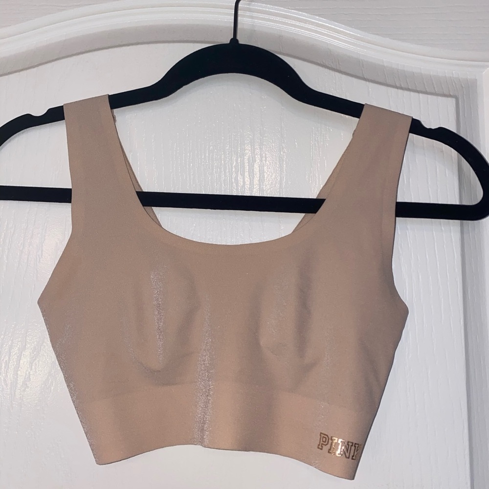 Seamless / no show nude Victoria’s Secret bra
